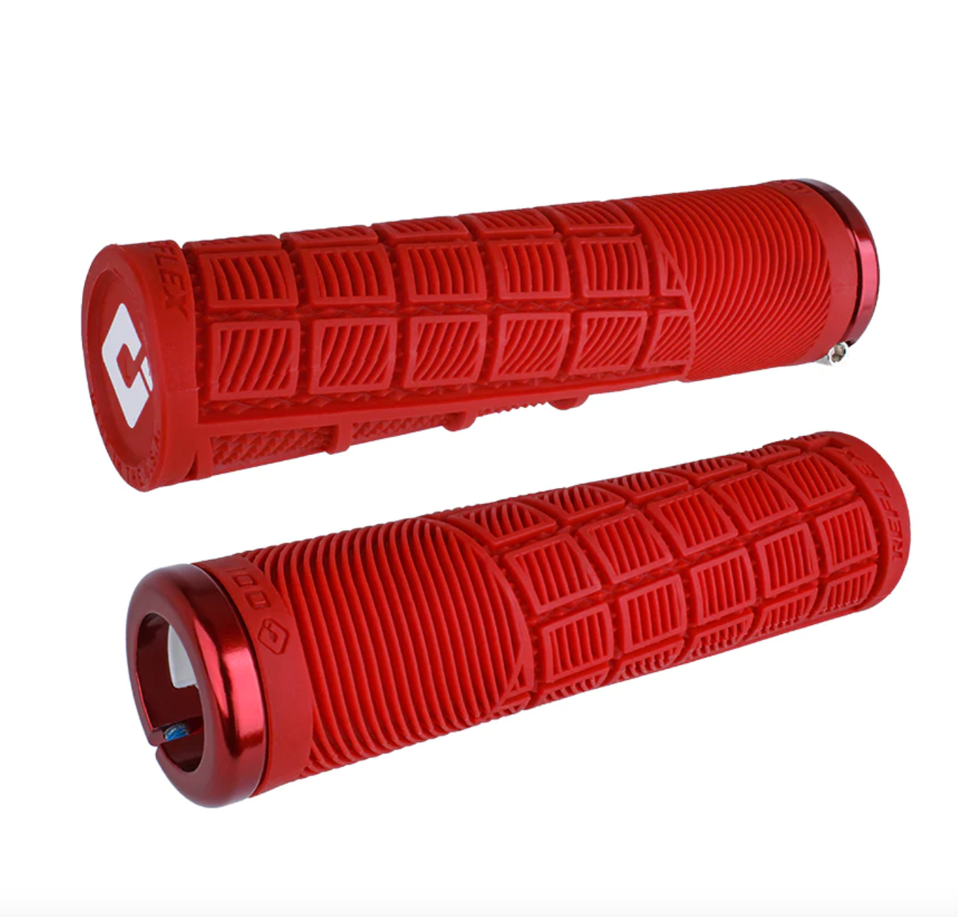 Reflex, v2.1 Lock-On ,MTB, Closed End ,135mm, Wht/Red